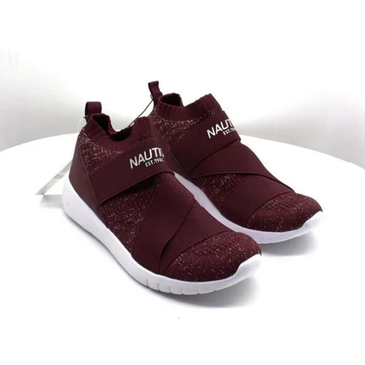 nautica burgundy shoes