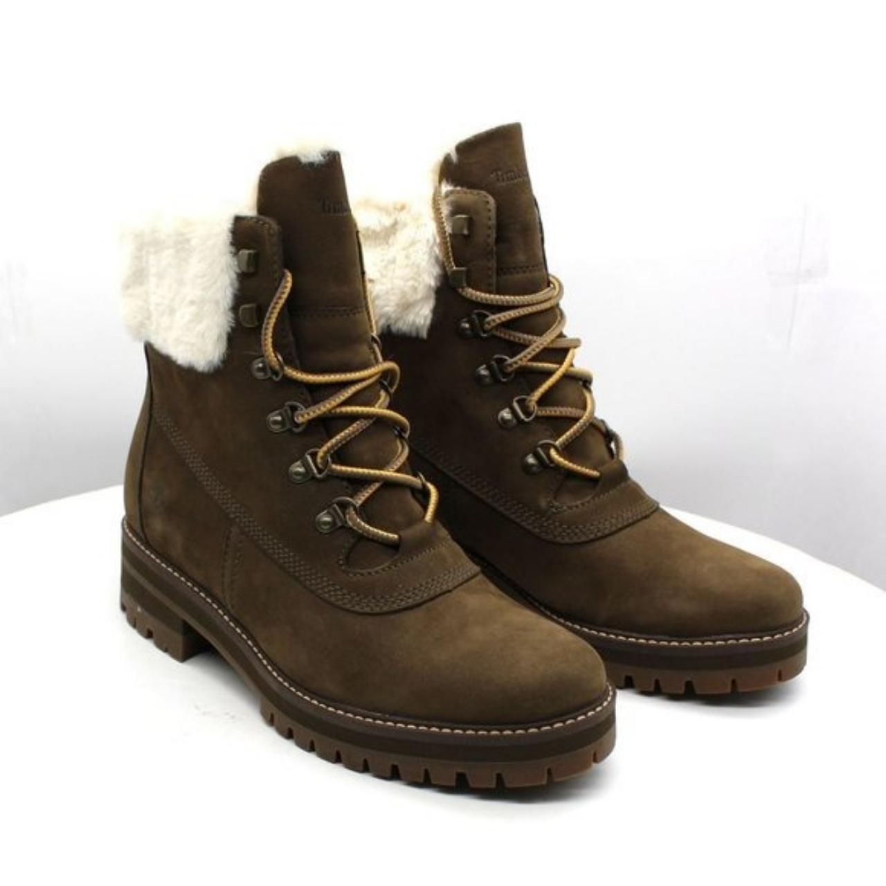 timberland boots with fur trim