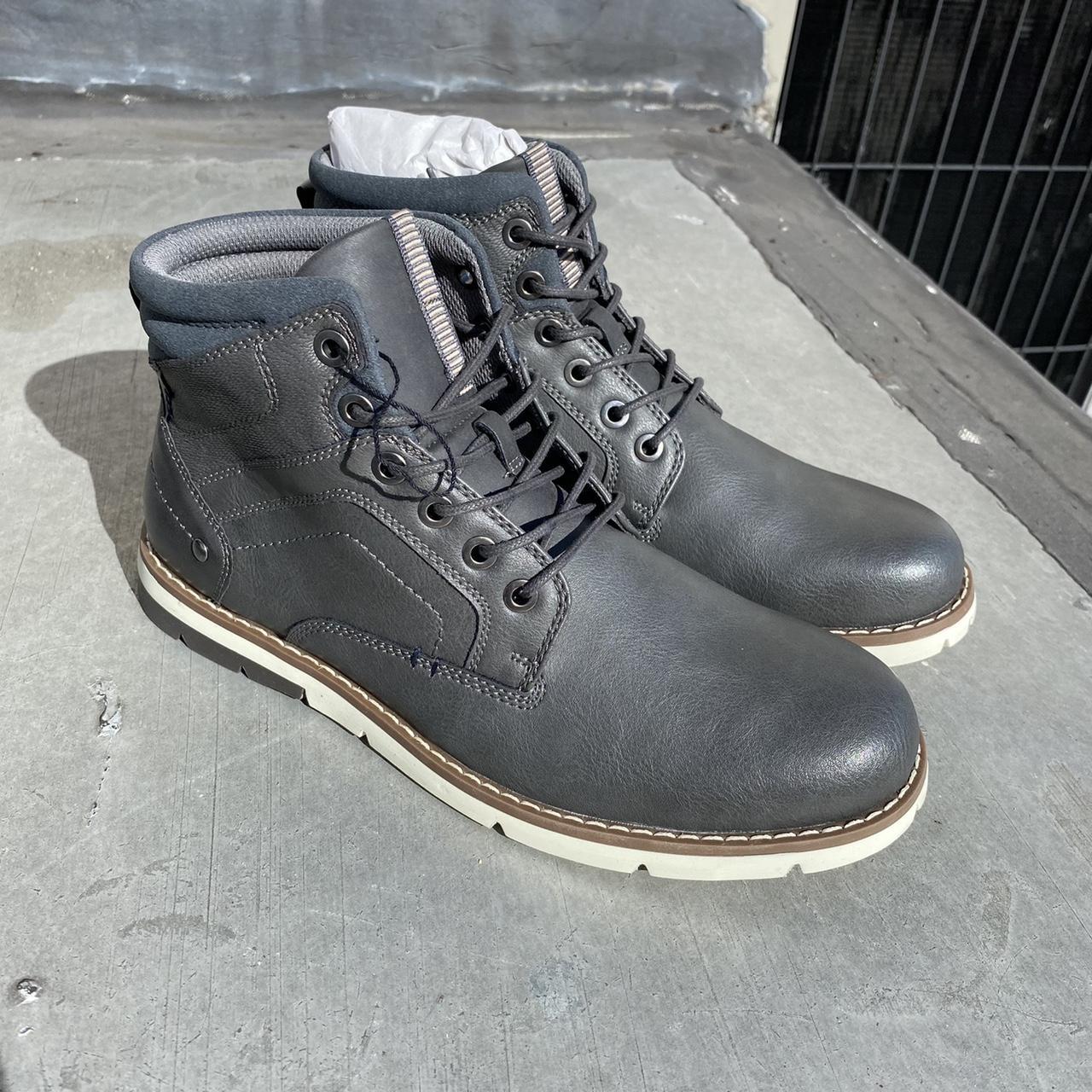 Sonoma Goods for Life Men's Grey Boots | Depop