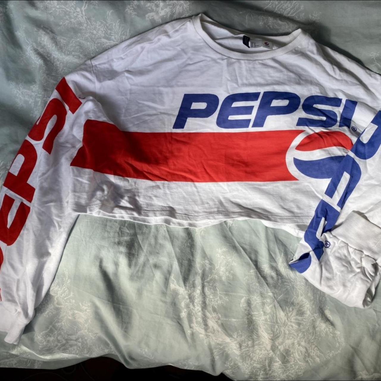 Rlly cool cropped Pepsi jumper selling bc I have