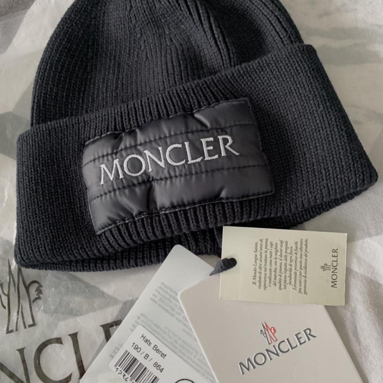 Brand New Moncler Hat, £150 on the website moncler Depop