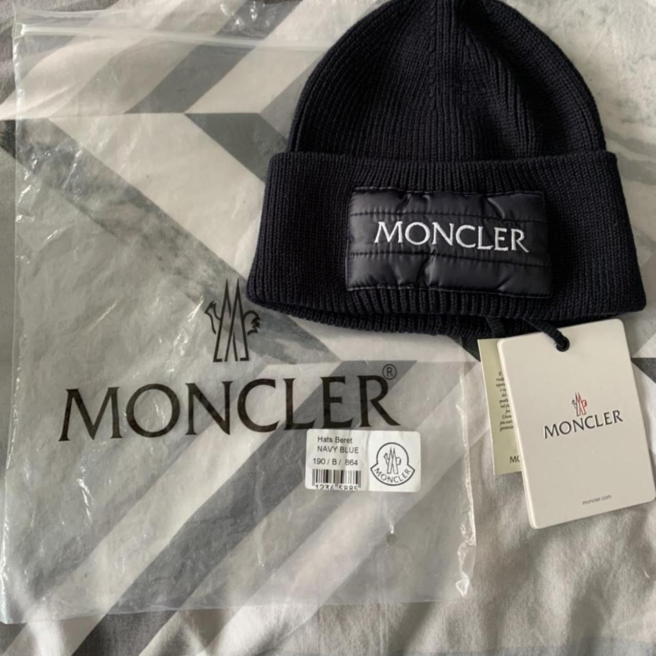 Brand New Moncler Hat, £150 on the website #moncler - Depop