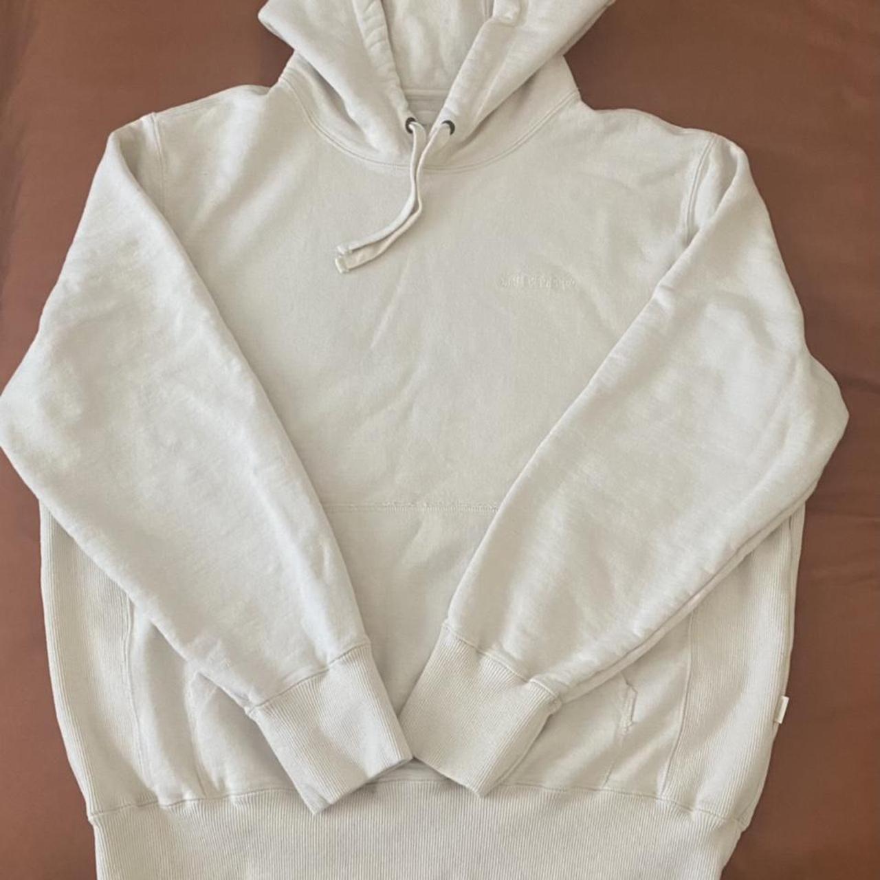 AIME LEON DORE unisphere hoodie Pristine cream - Depop