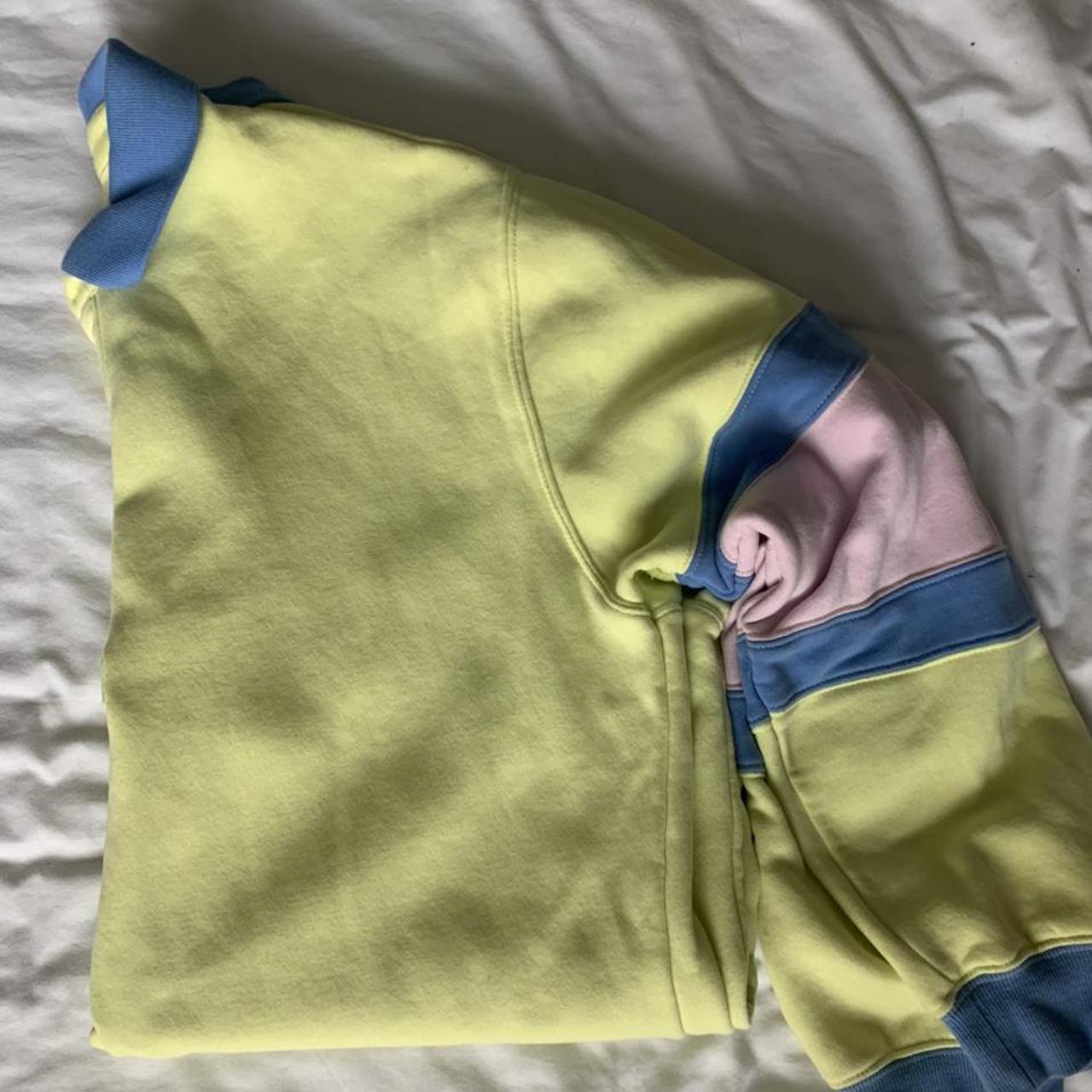 bdg oscar colorblock polo sweatshirt