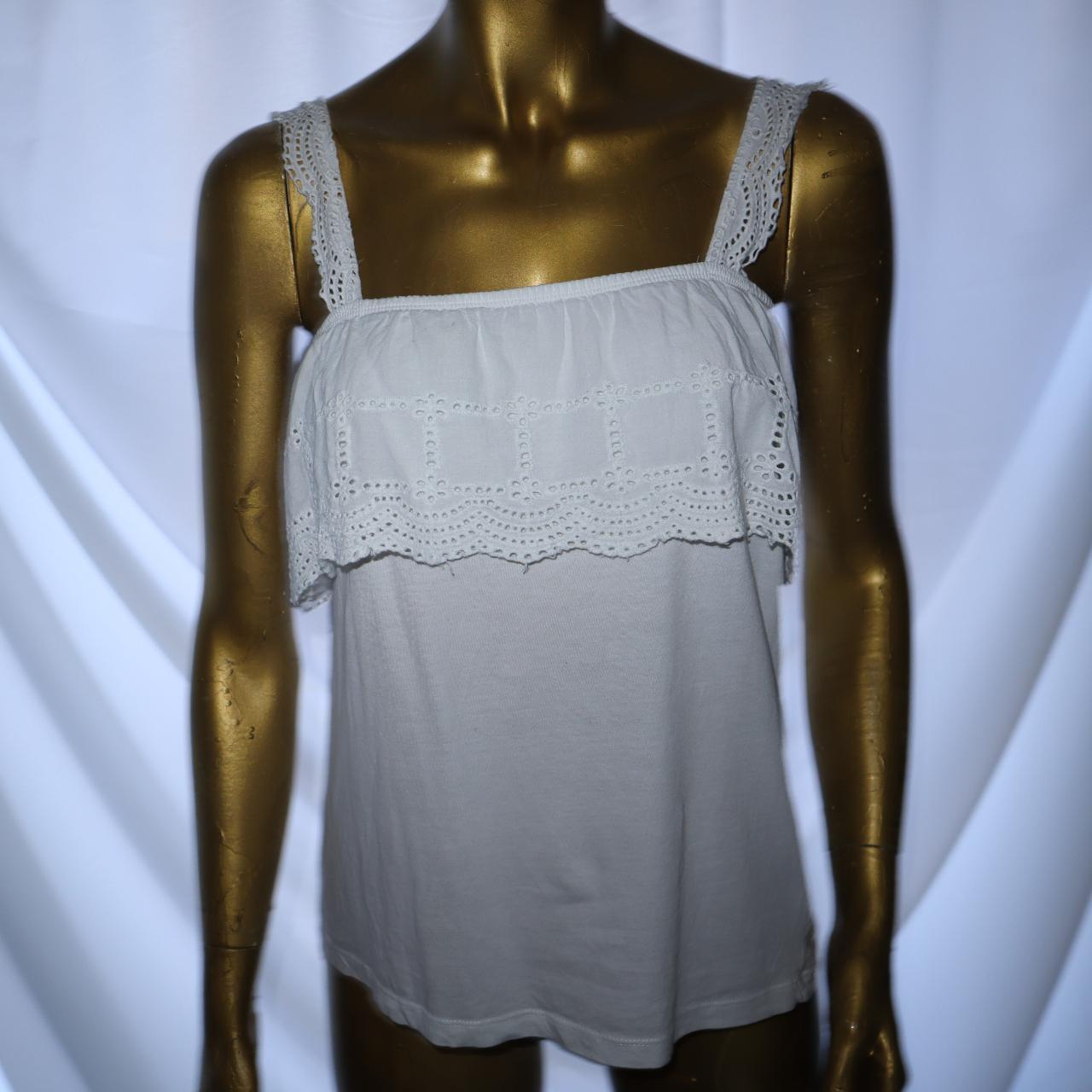 Primark Women's White Vest Depop
