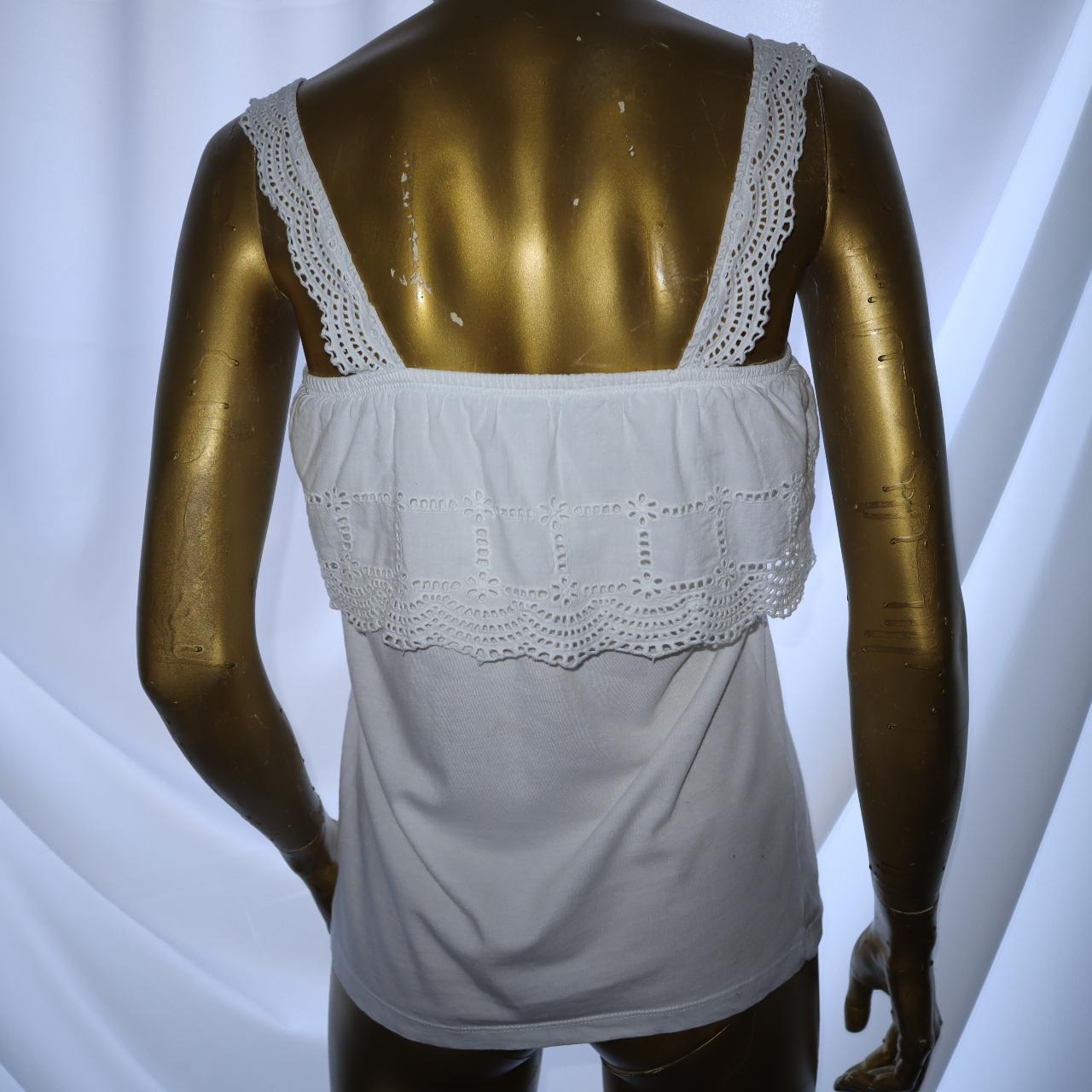 Primark Women's White Vest Depop