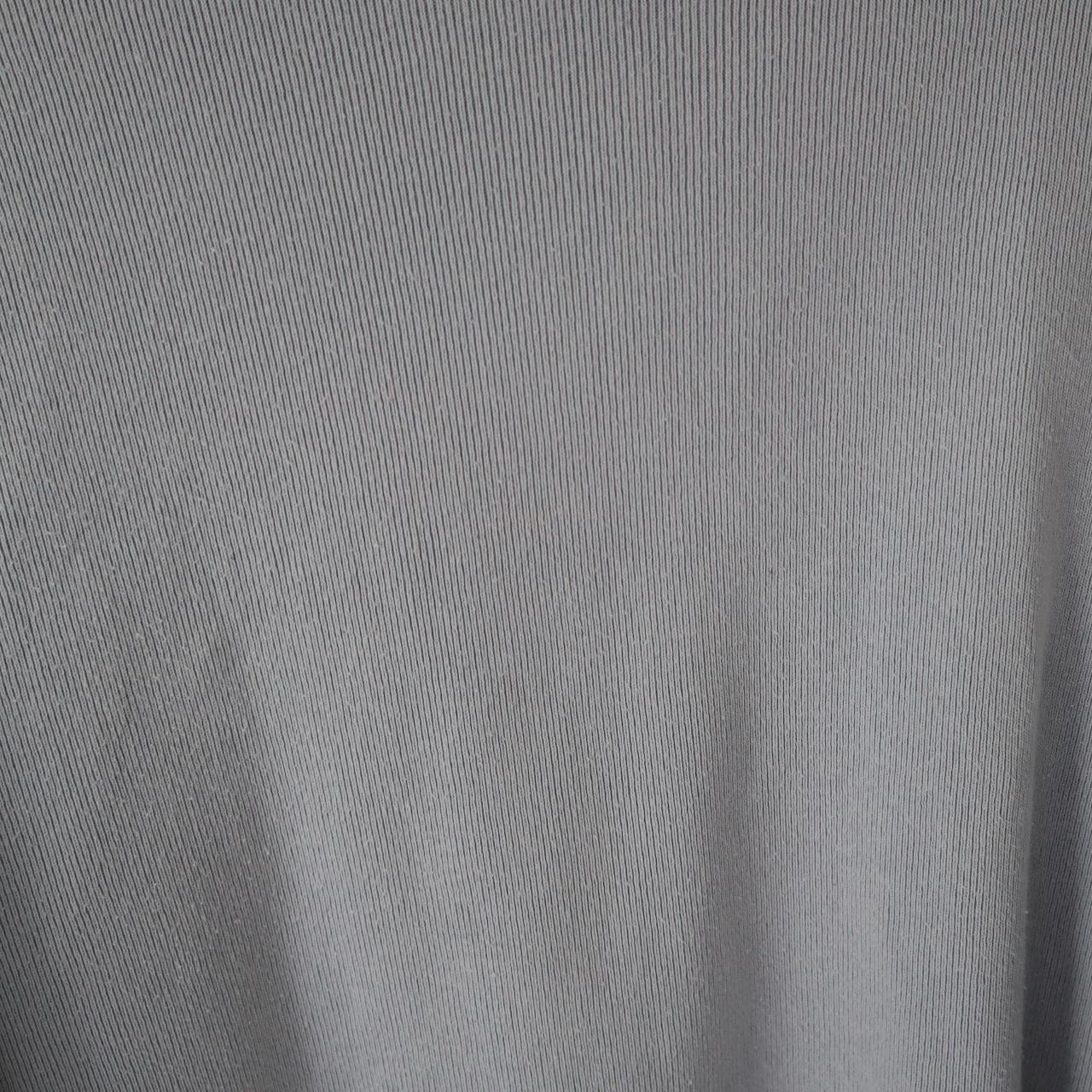 Brandy Melville baby blue ribbed raw hem sweater... Depop