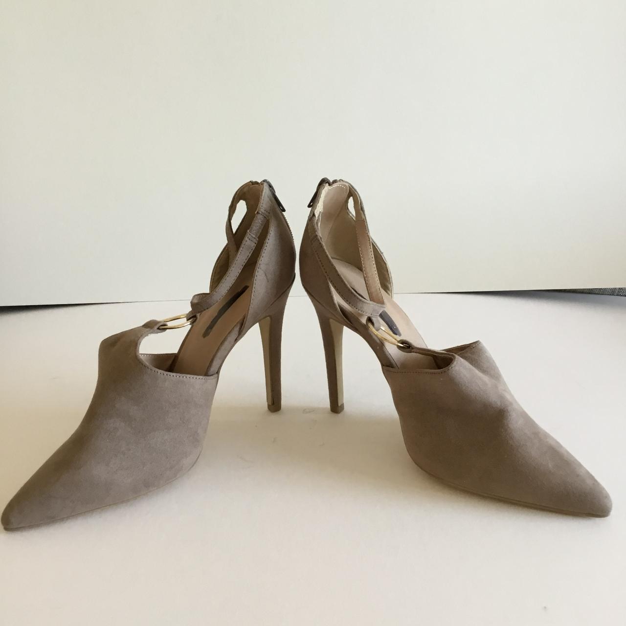 New look pointed closed toes ring detail stiletto... Depop