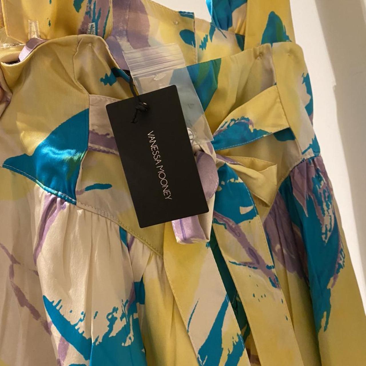 Silk mini dress Vanessa Mooney Multicolour size 2 US in Silk - 38450631