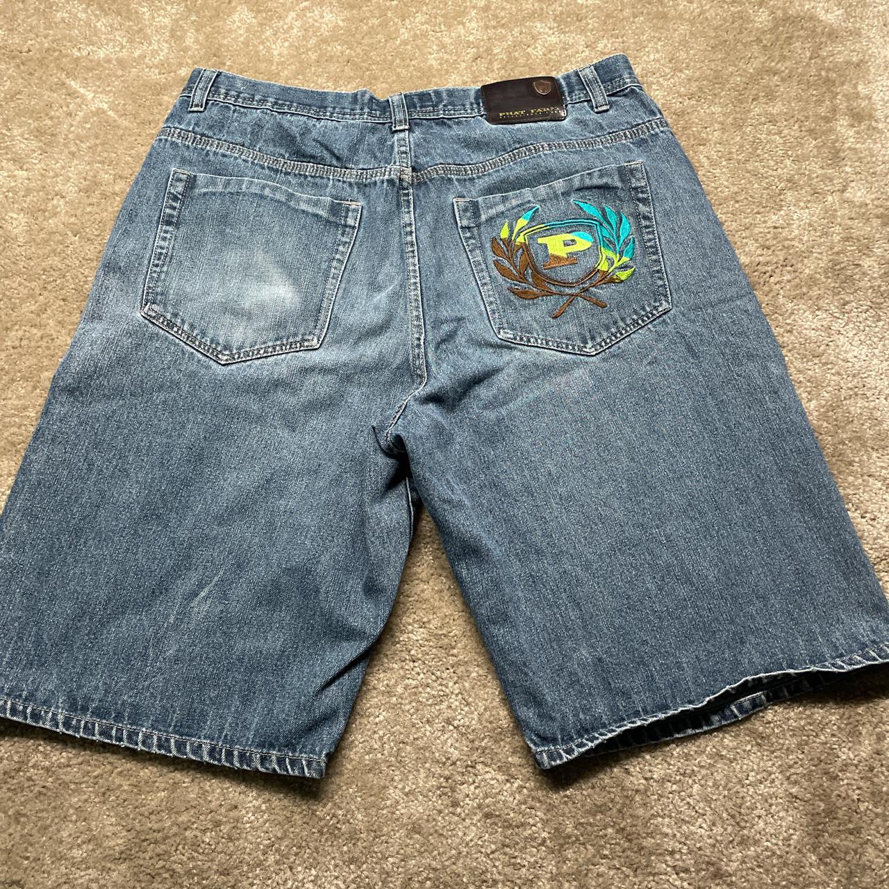 phat farm jean shorts