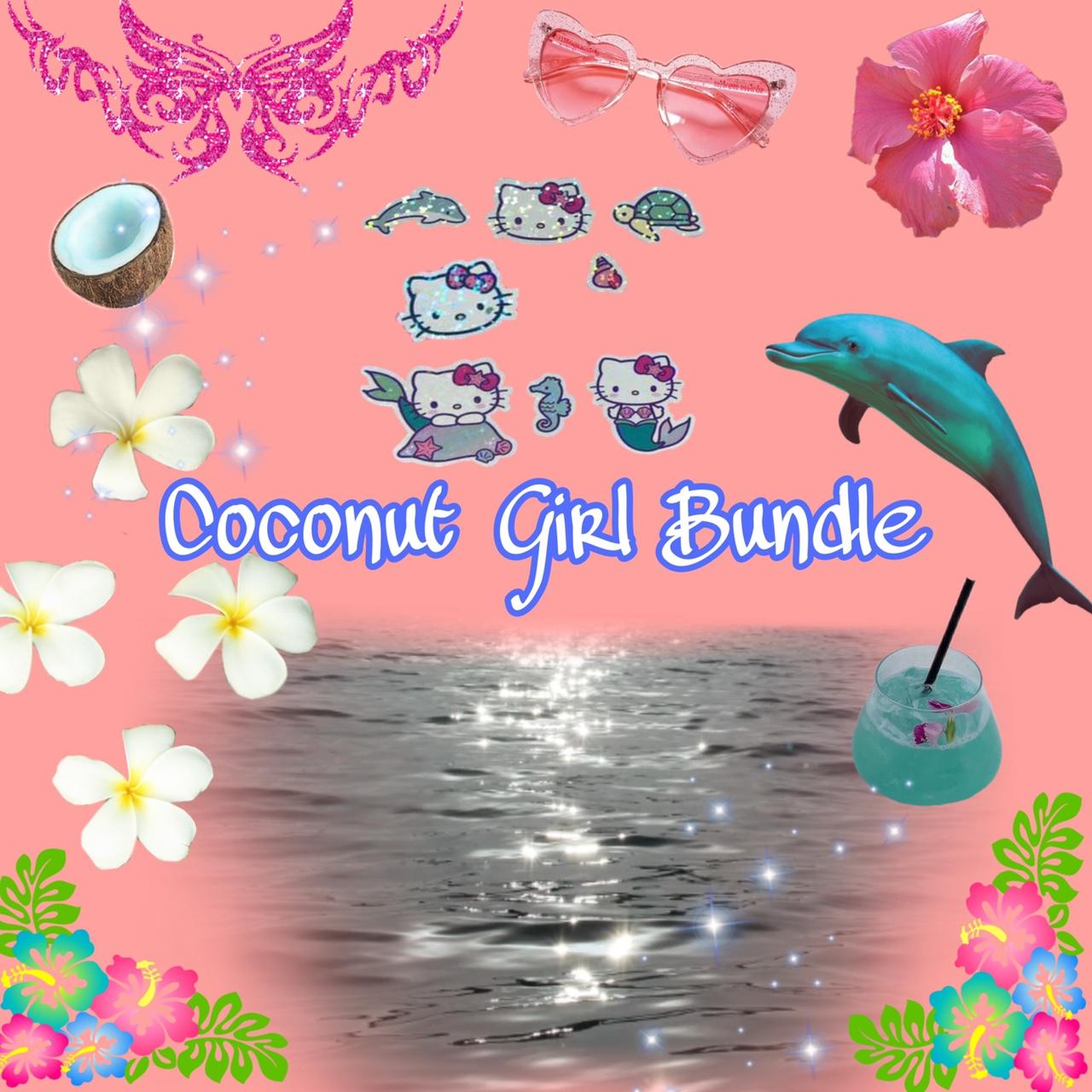 Coconut Girl / Beach Coquette / Lizzy Grant themed... Depop