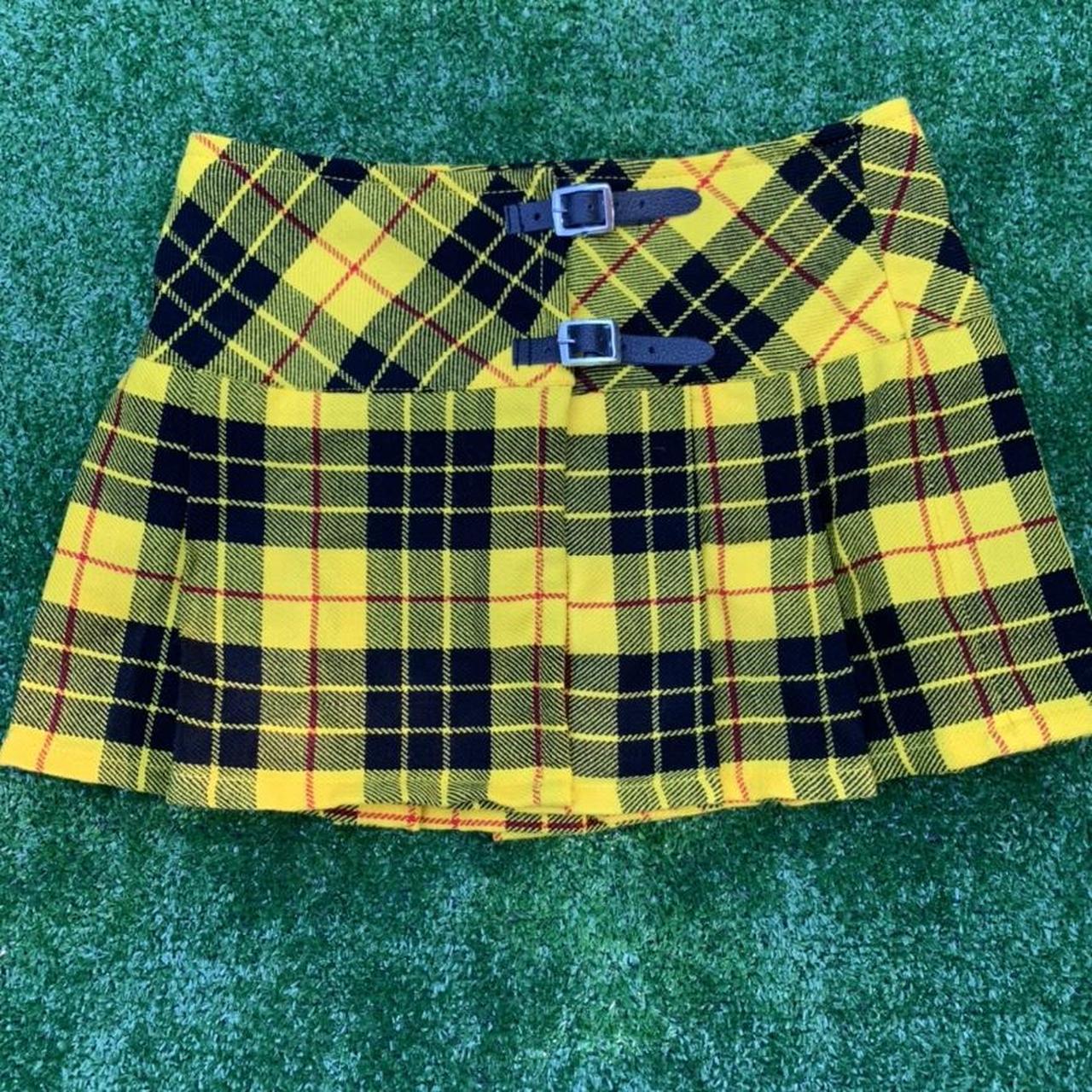 Product Image 1 - Yellow mini skirt 
Plaid /