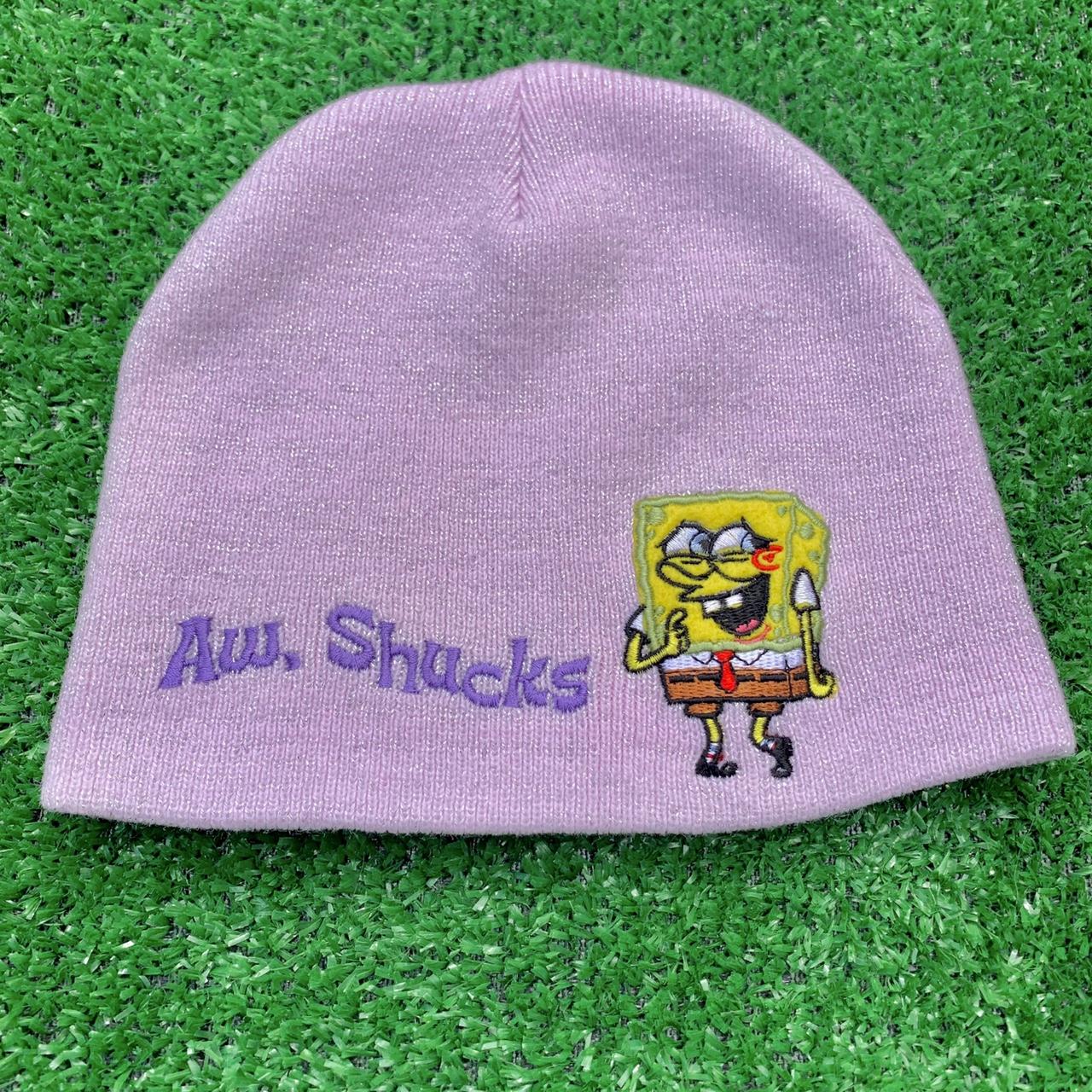 spongebob hat aw, shucks This hat is so cute!!... - Depop