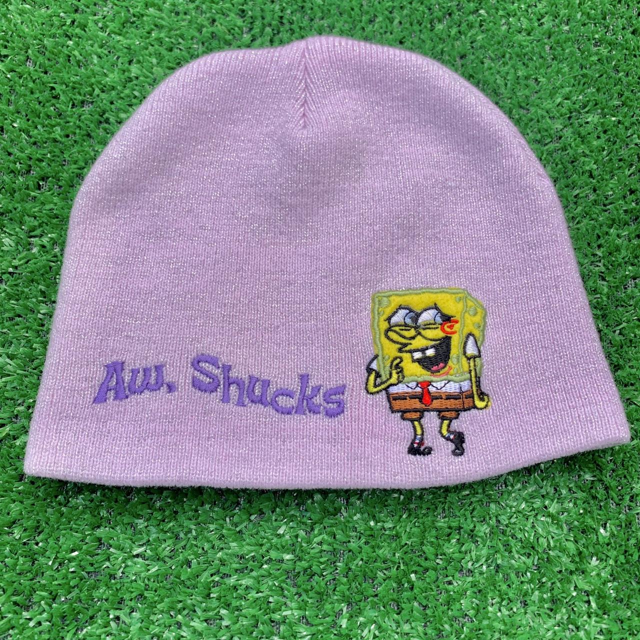 spongebob hat aw, shucks This hat is so cute!!... Depop