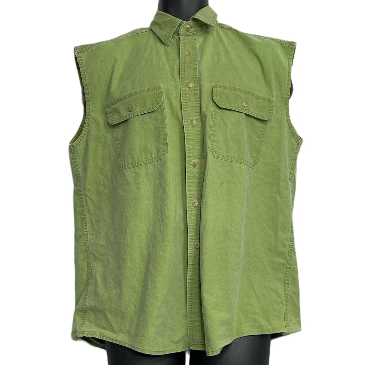 ll bean sleeveless shirt