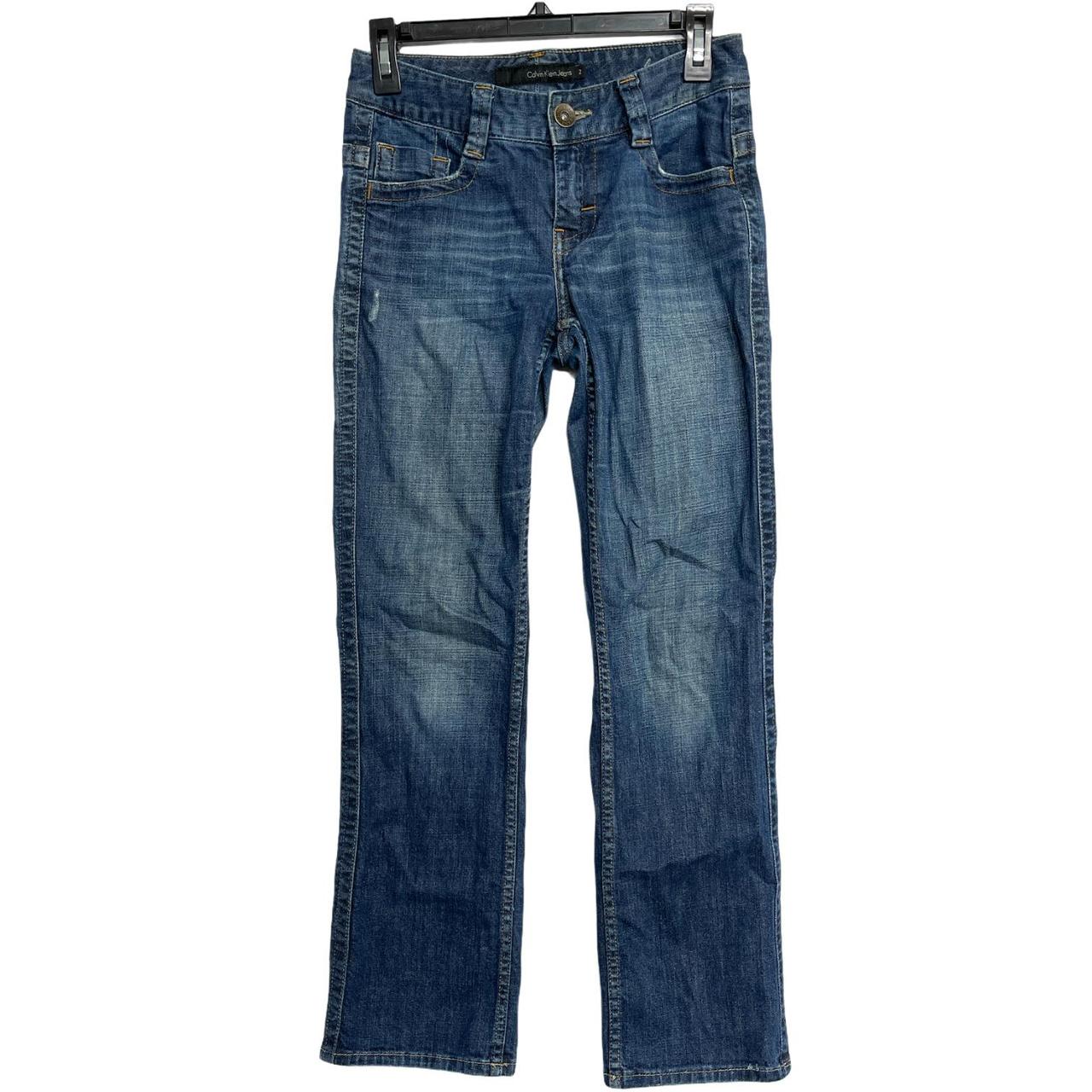 calvin klein lean bootcut jeans