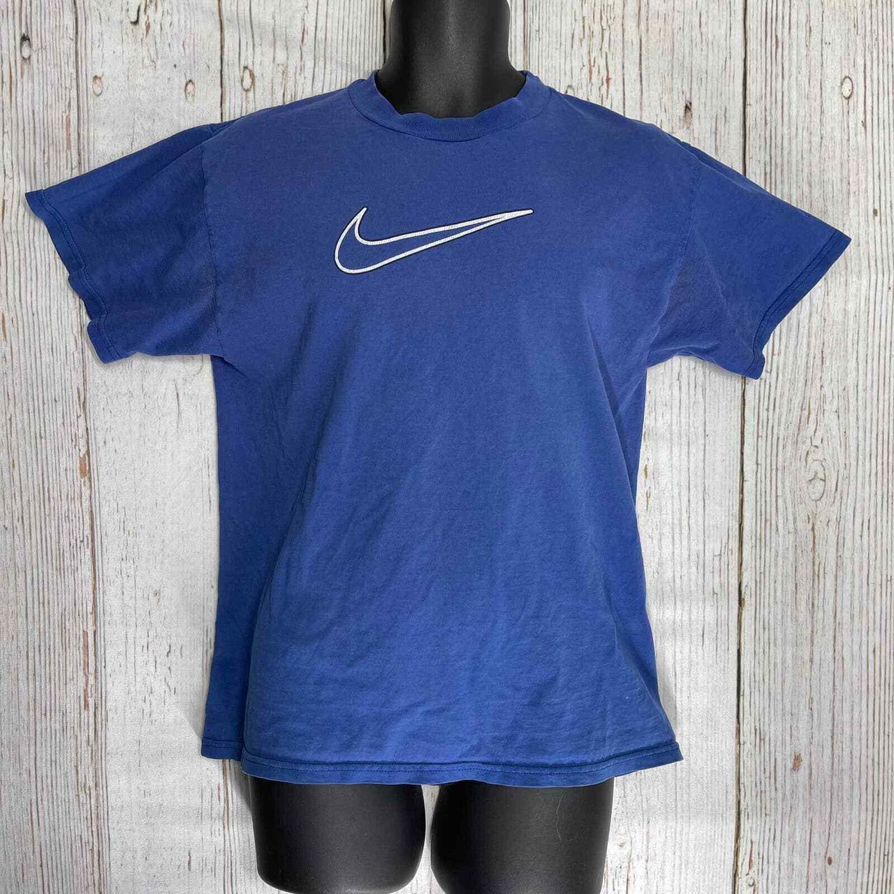 Nike Men's Blue T-shirt | Depop