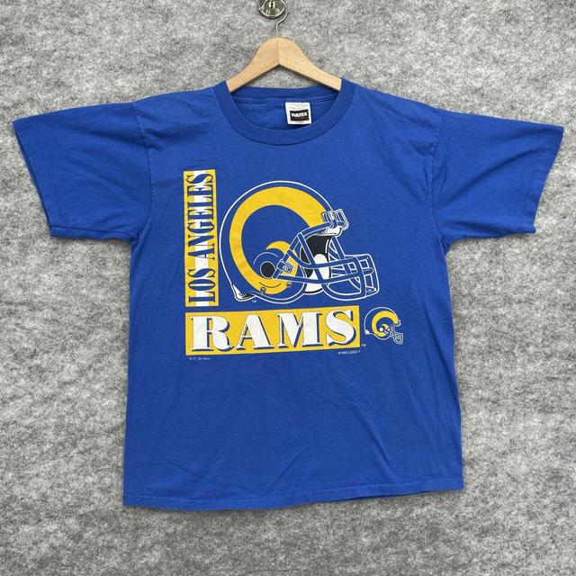 Vintage 1980 Los Angeles Rams Football T shirt in - Depop