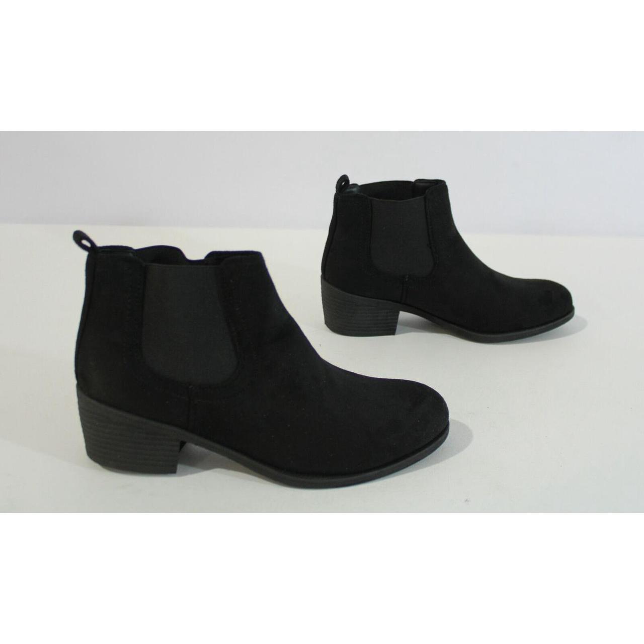 pop womens emmy block heel booties