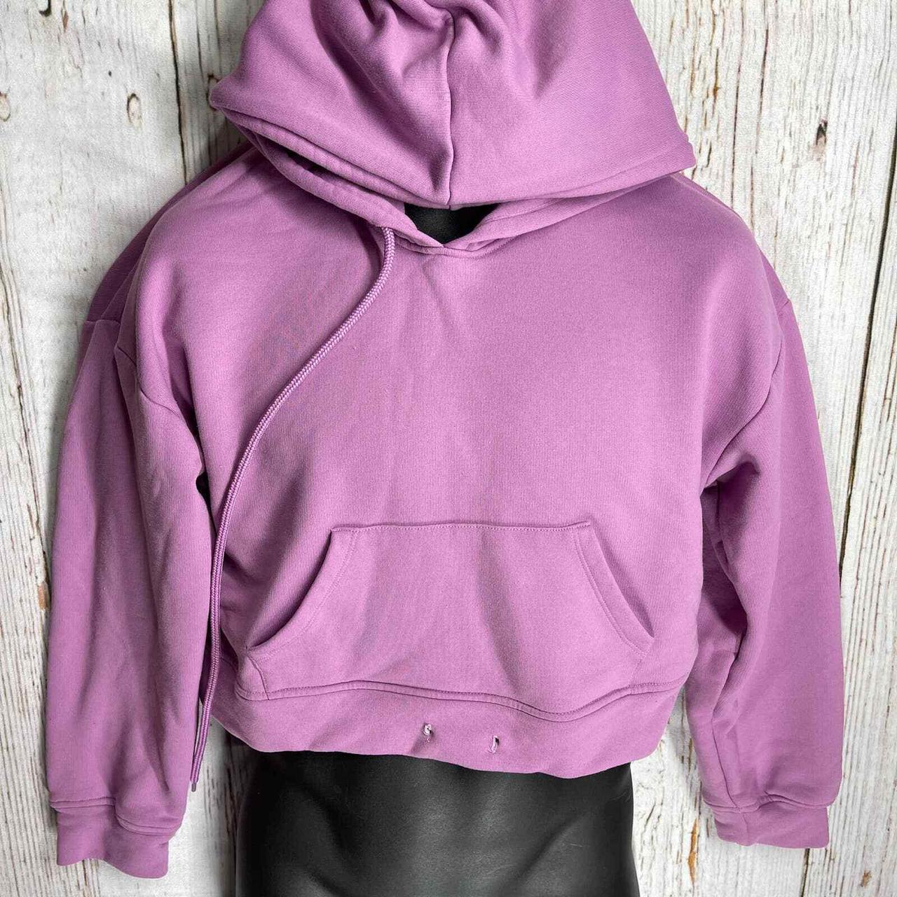 hollister purple sweatshirt