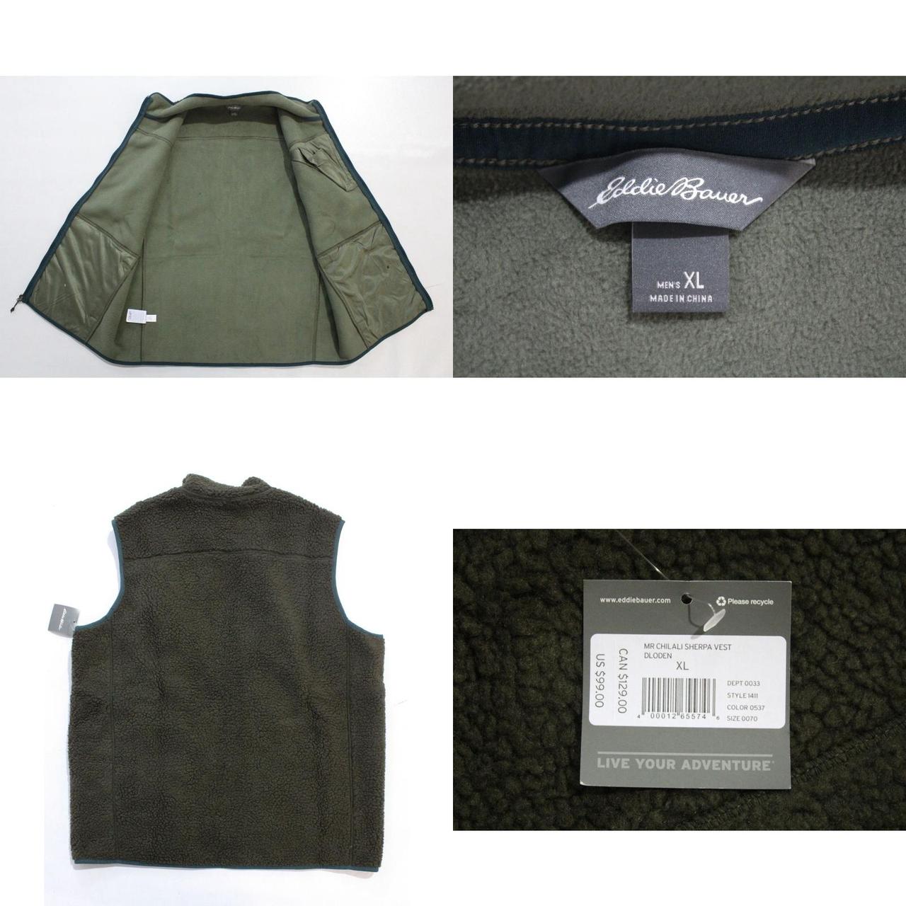 eddie bauer sherpa vest