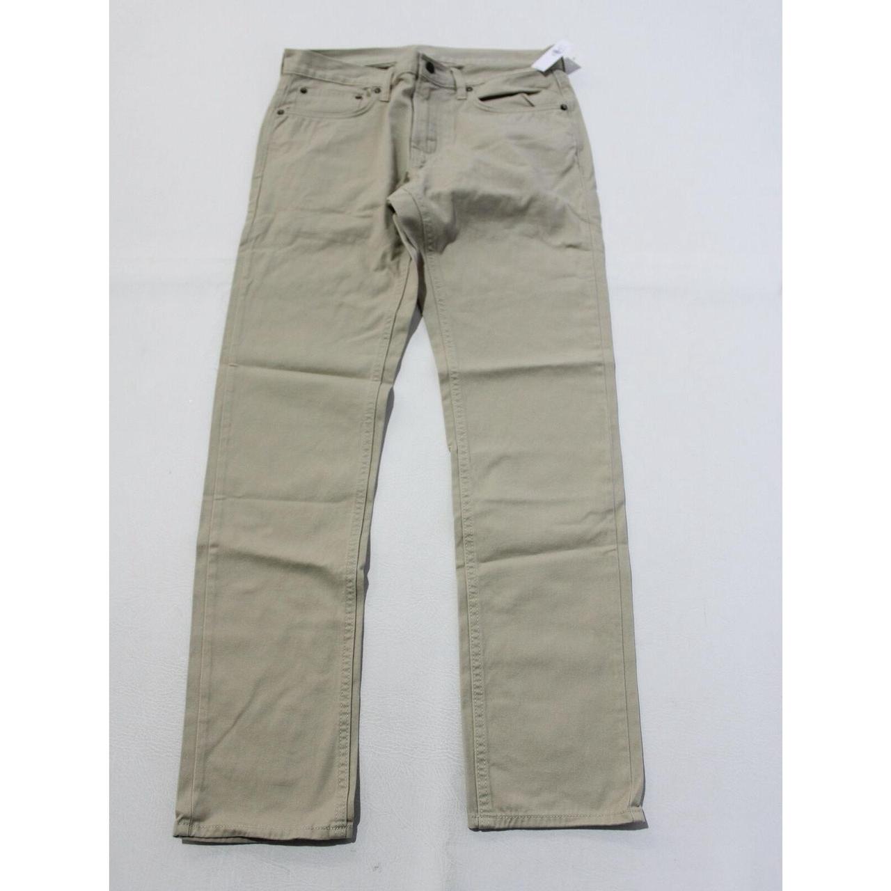 mid rise skinny khaki pants