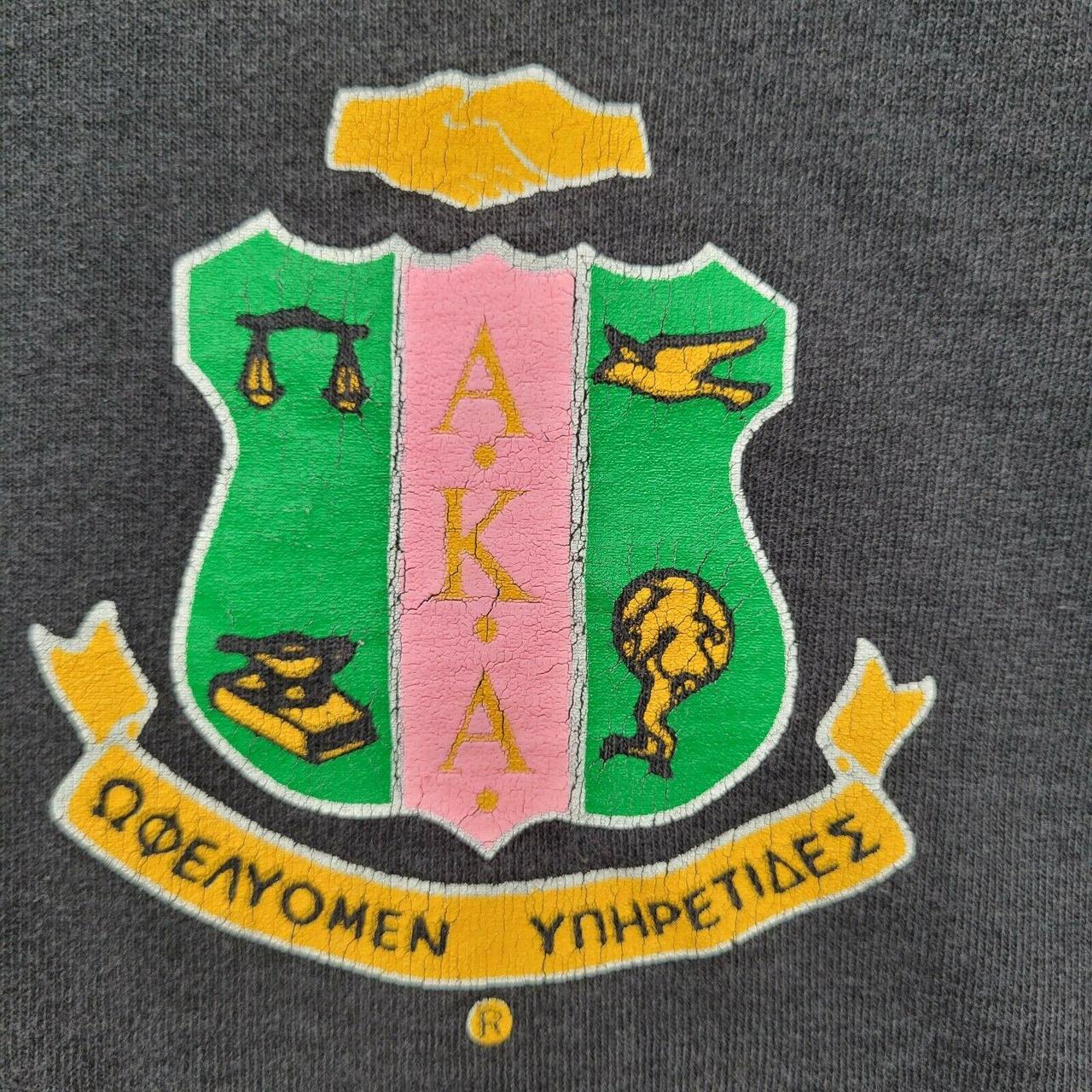 Vintage Alpha Kappa Alpha Sorority Shirt XL Howard... - Depop