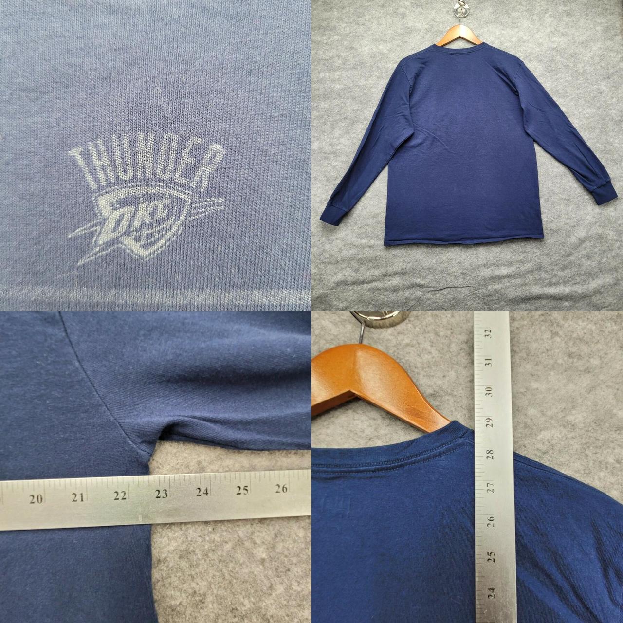 Vintage NBA Oklahoma City Thunder (OKC) Long Sleeve - Depop