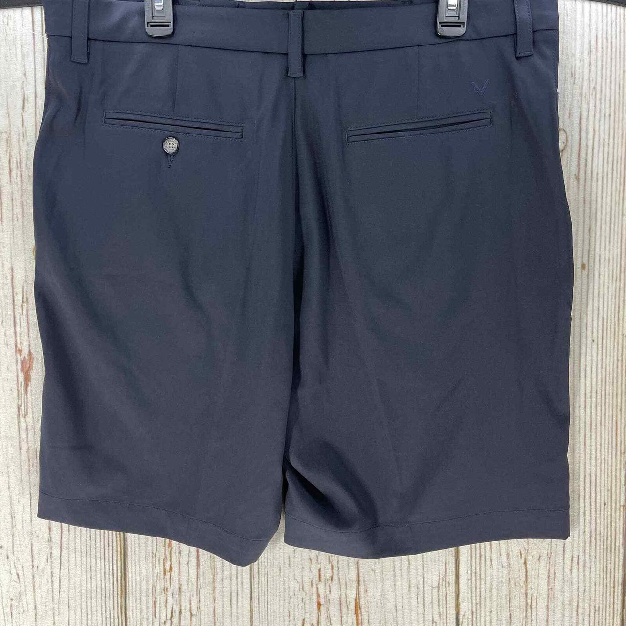 Callaway Men's Navy and Blue Shorts | Depop