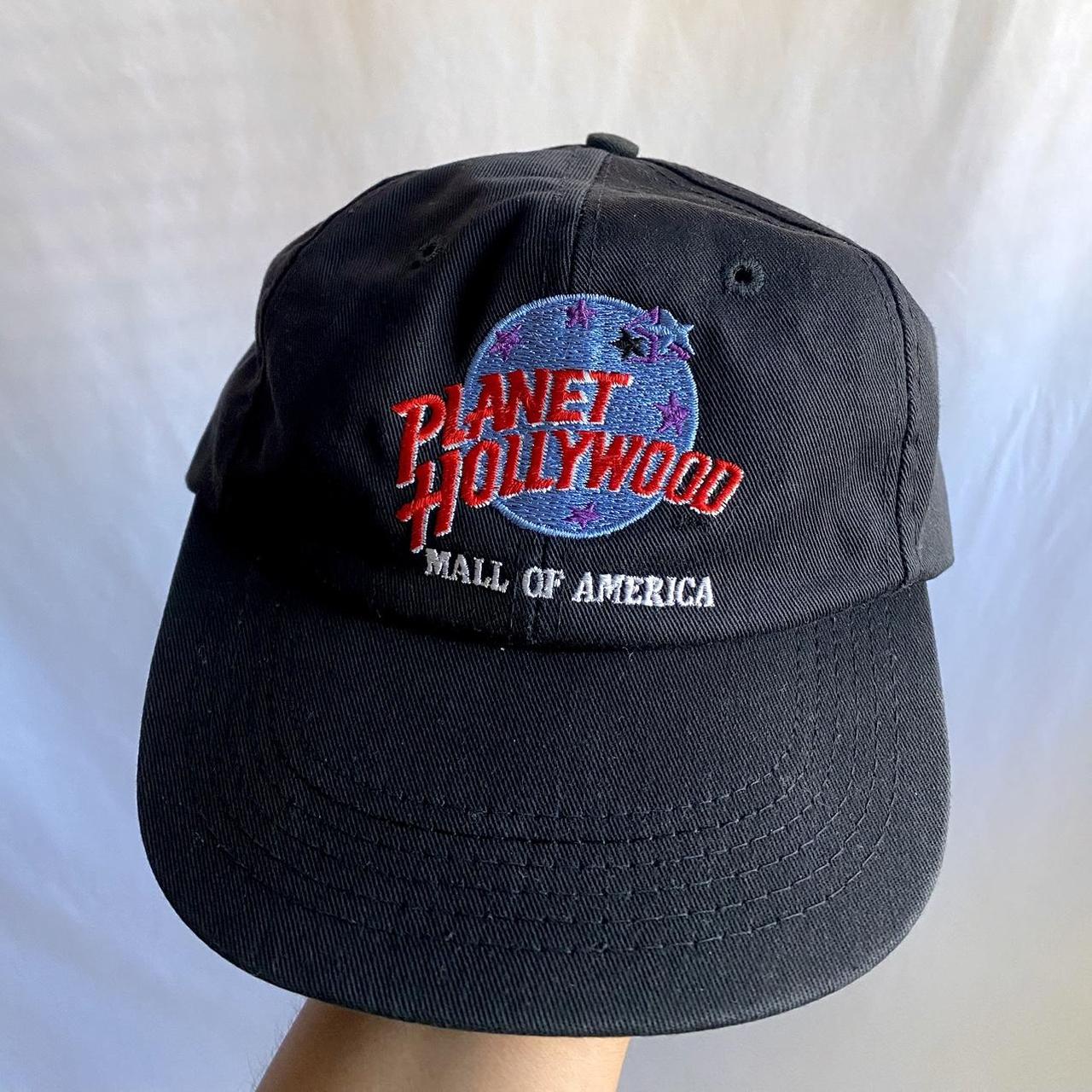 Planet Hollywood Men's Black Hat | Depop