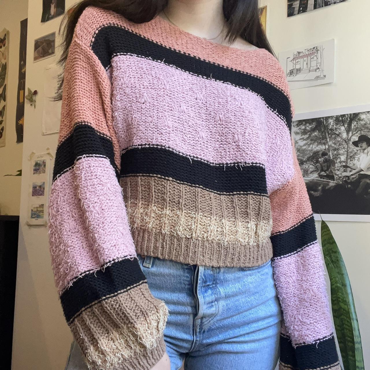 Urban outfitters shop colorblock sweater