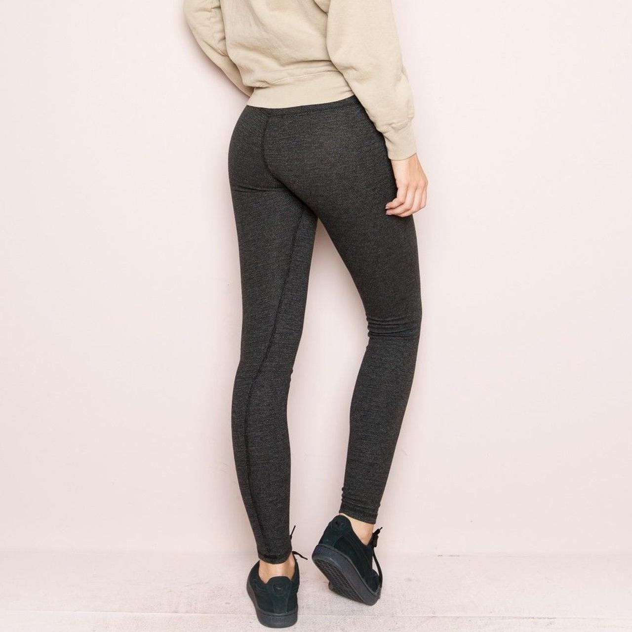 > brandy melville gray leggings > only worn once >... Depop