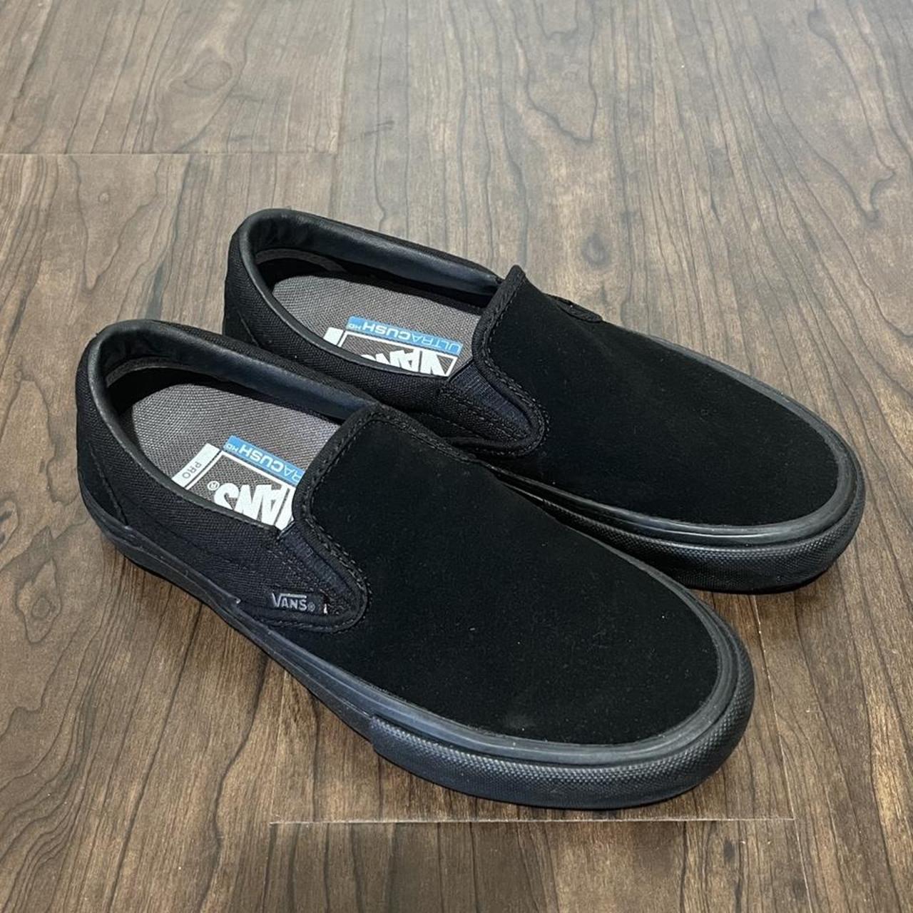 Vans Women S Black Trainers Depop   P0 