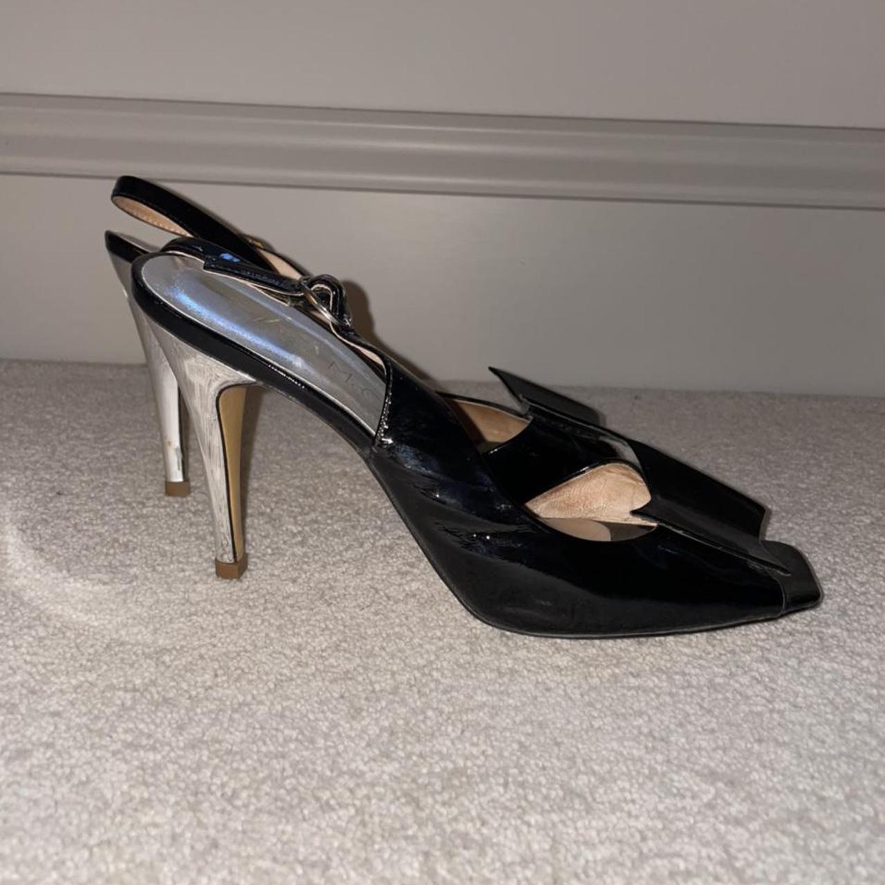 Fiona McGuinness black heels! Size 38 1/2, worn but... - Depop