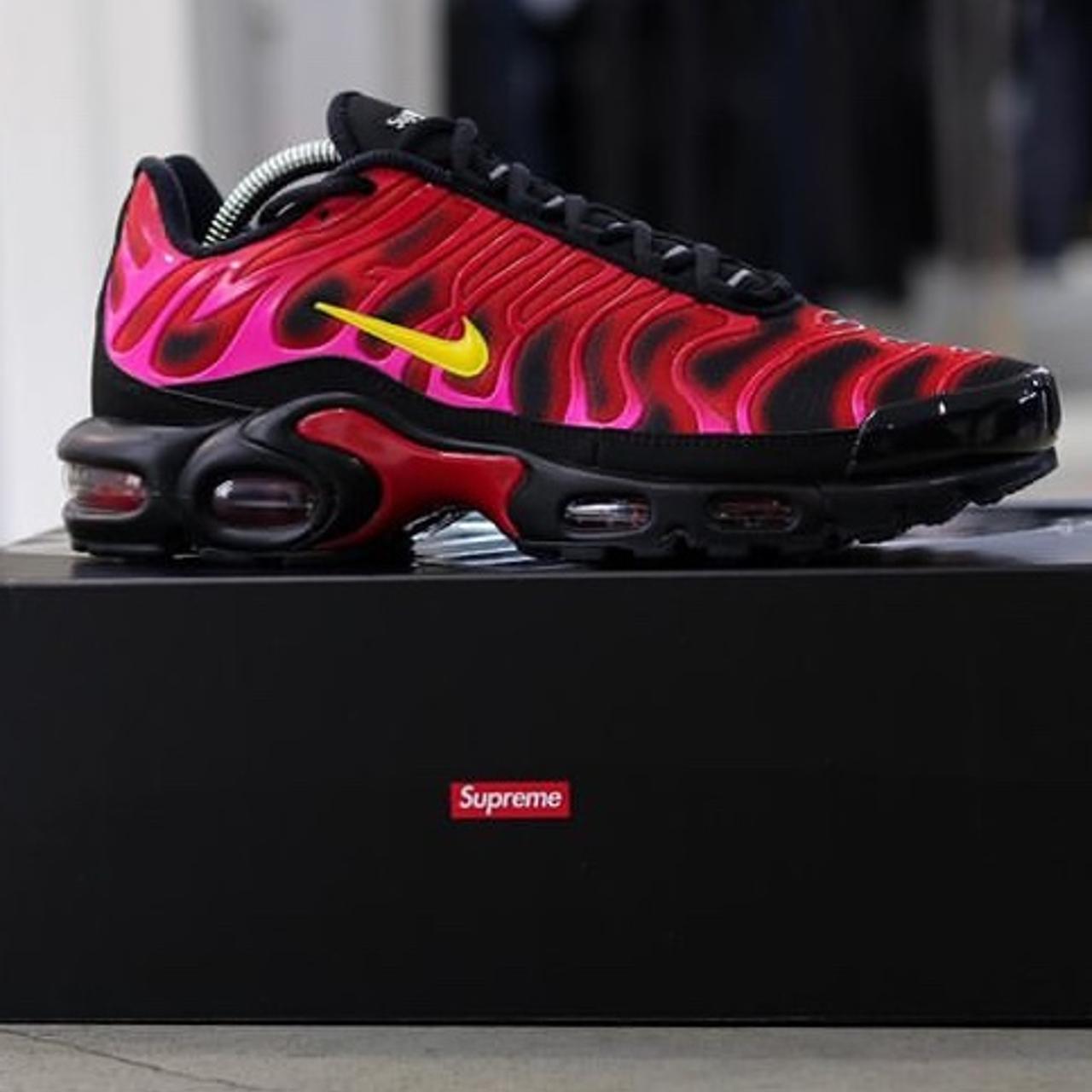 Hear we have a Nike tn colab with supreme never ever Depop