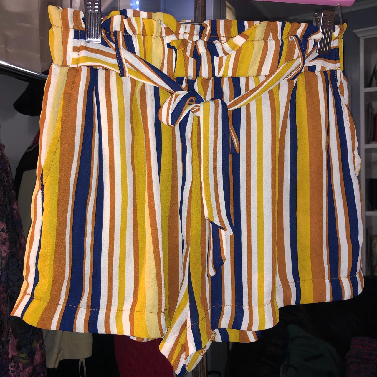 Iris Los Angeles Women's Yellow and Tan Shorts