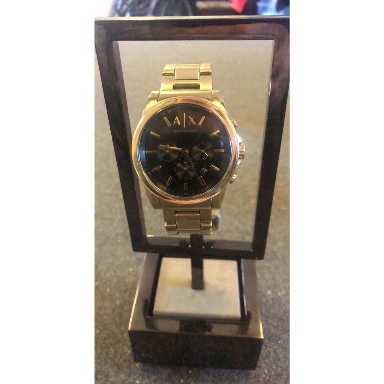 BRAND NEW GOLD ARMANI EXCHANGE WATCH brand new mens Depop