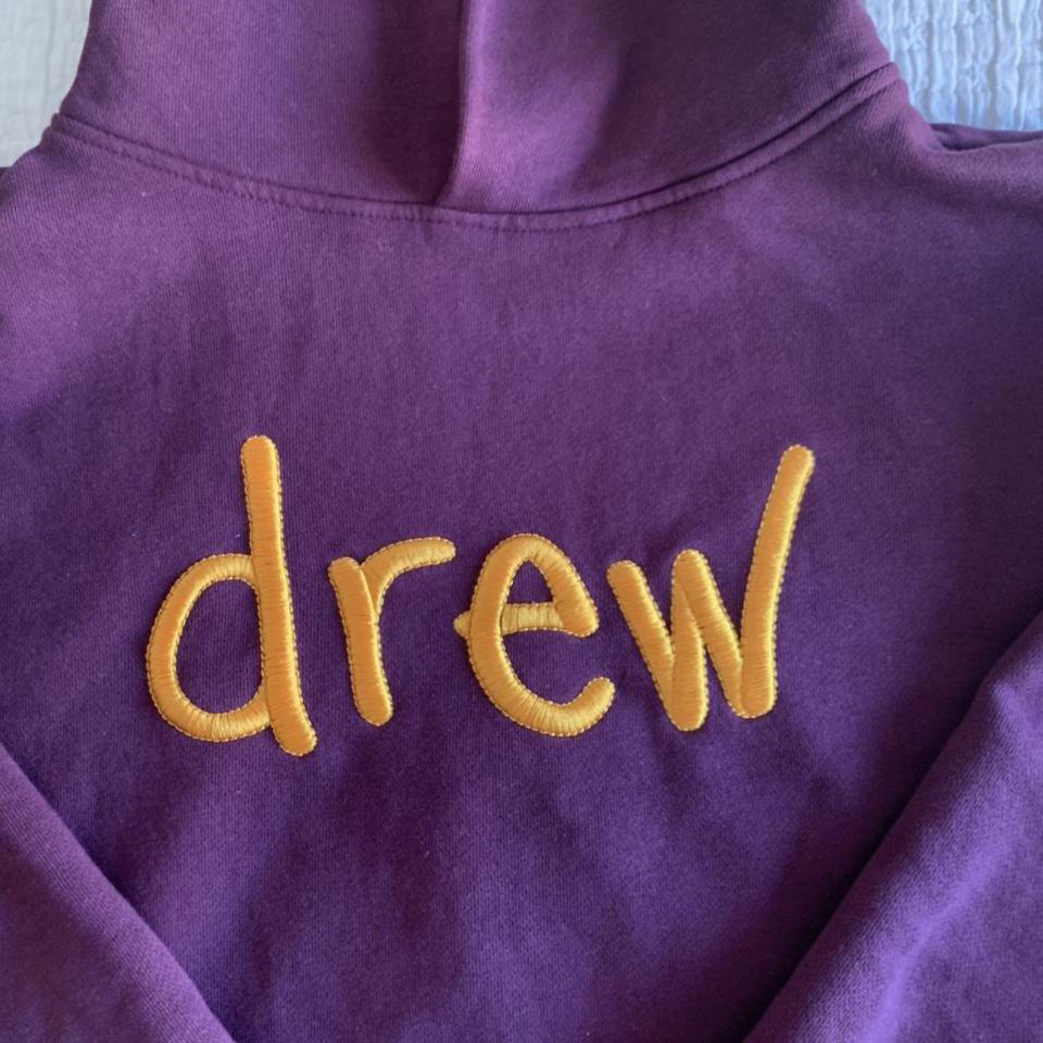 350 USD Drew House Scribble Embroidery Hoodie -... - Depop