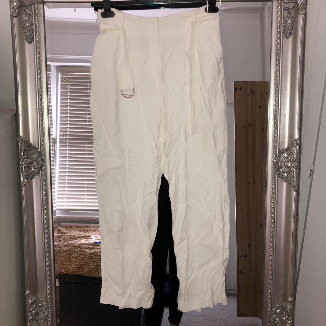 Primark Cream Pants, Women's Fashion, Bottoms, Other Bottoms on Carousell