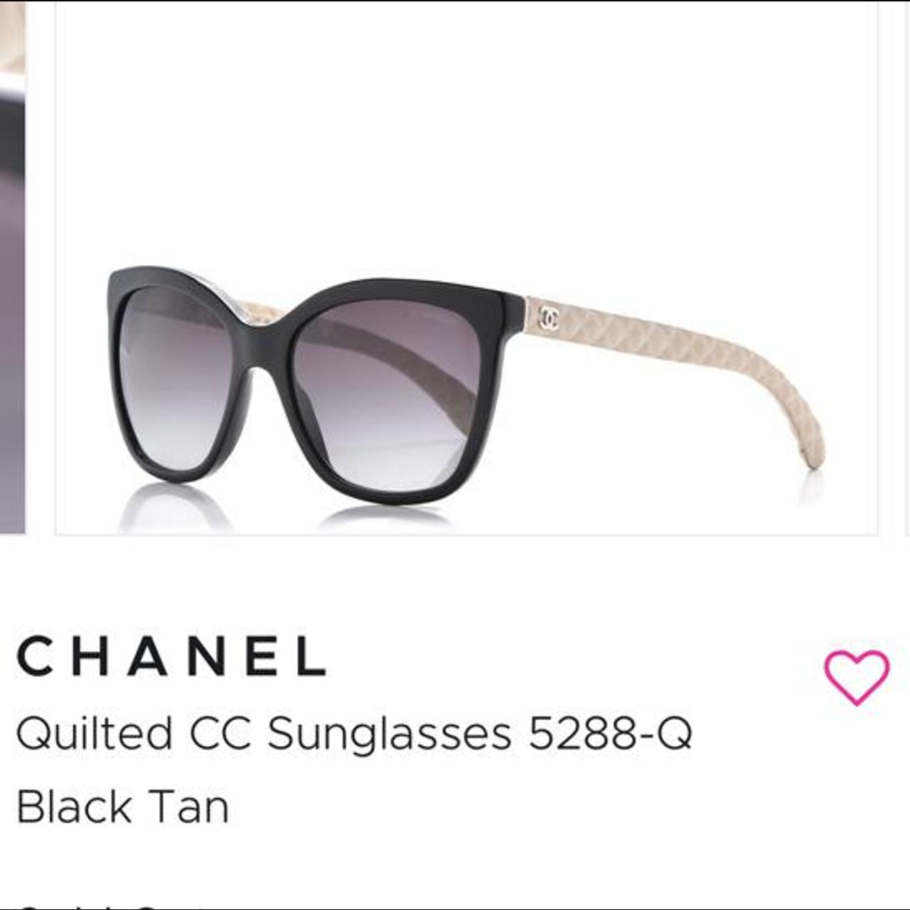 Authentic Chanel Quilted Sunglasses 5288-Q Comes - Depop