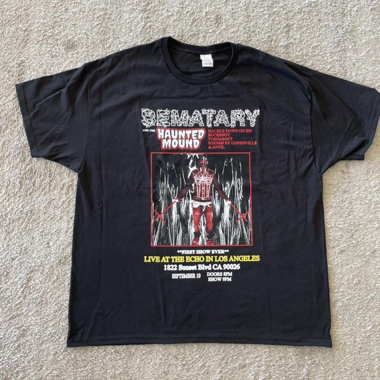 Sematary Haunted Mound T-shirt I SURVIVED THE FIRST...