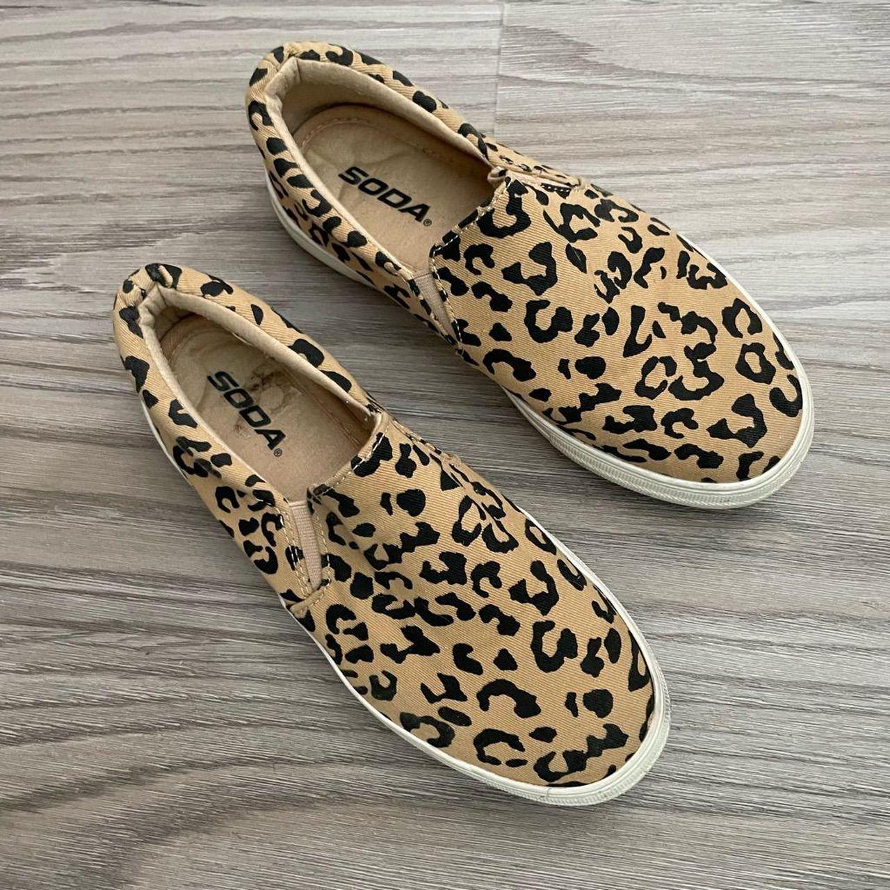 Soda on sale leopard shoes