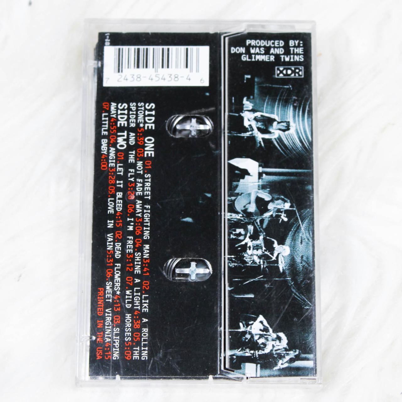 Rolling Stones 1990s Stripped Cassette Tape. This is... - Depop