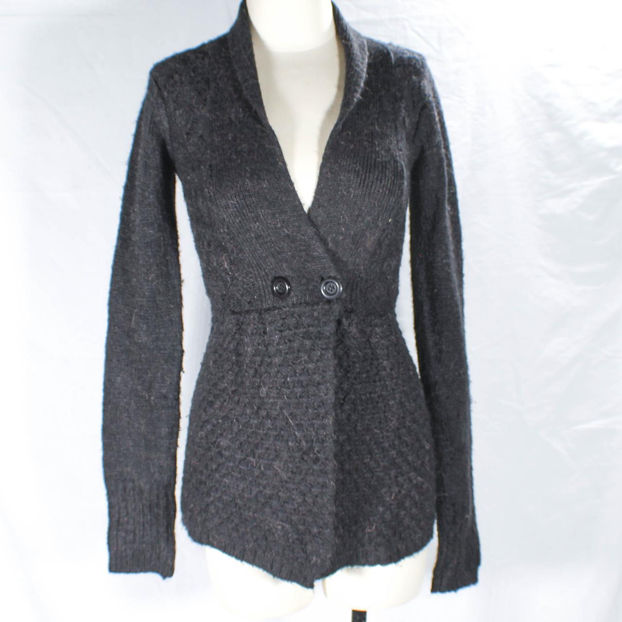 Vintage Y2K Max Azaria BCBG Alpaca Mohair Cardigan Depop