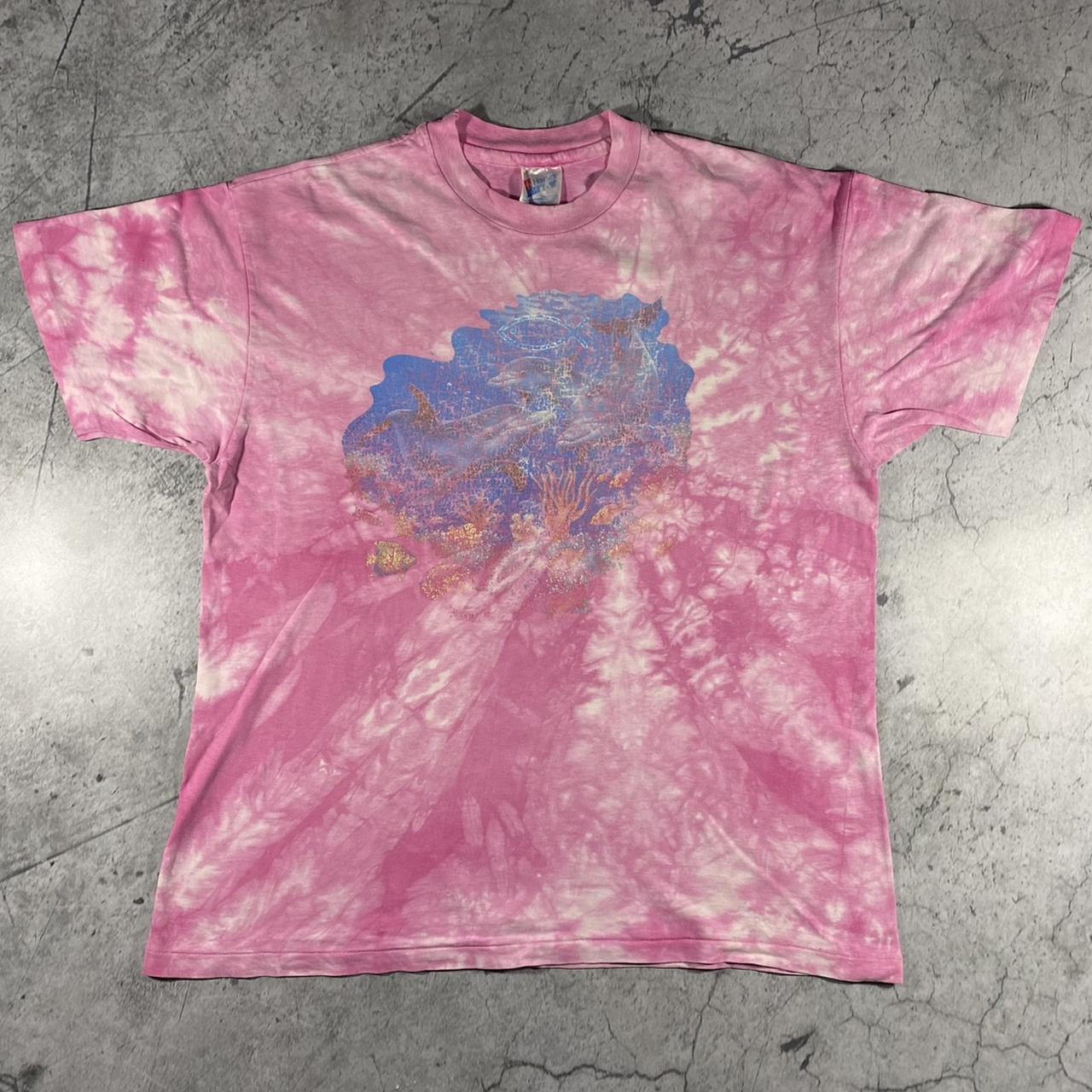 Product Image 1 - 90s vintage pink tie dye