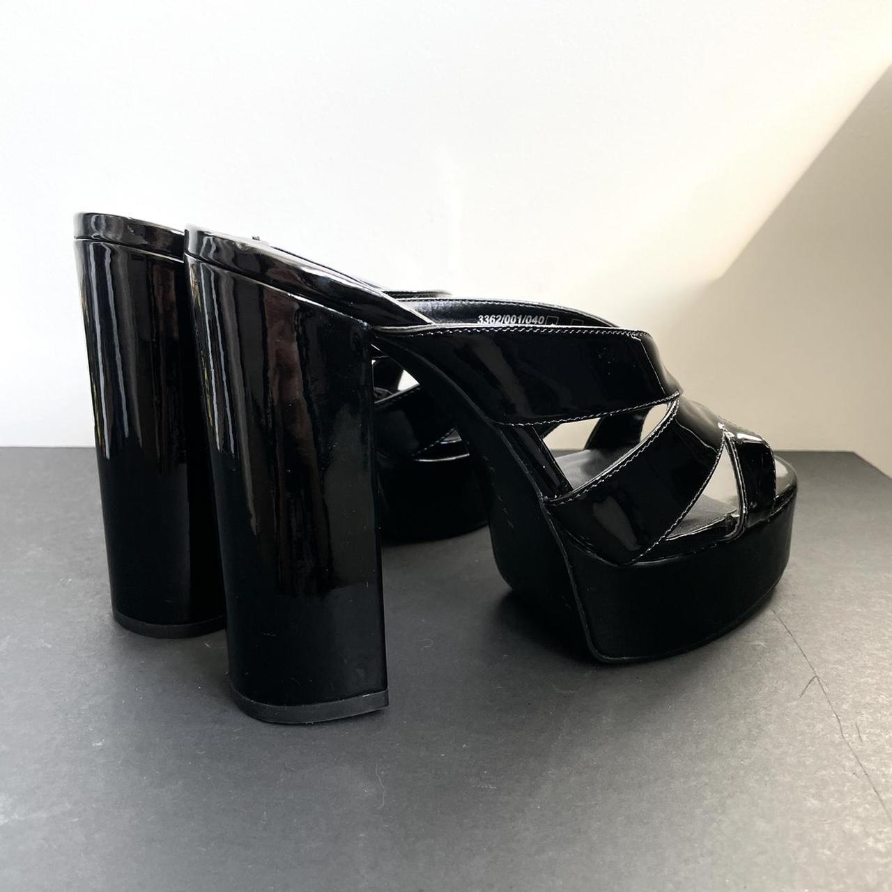 Zara | Trafaluc Platform Sandal heels/ pumps in... - Depop