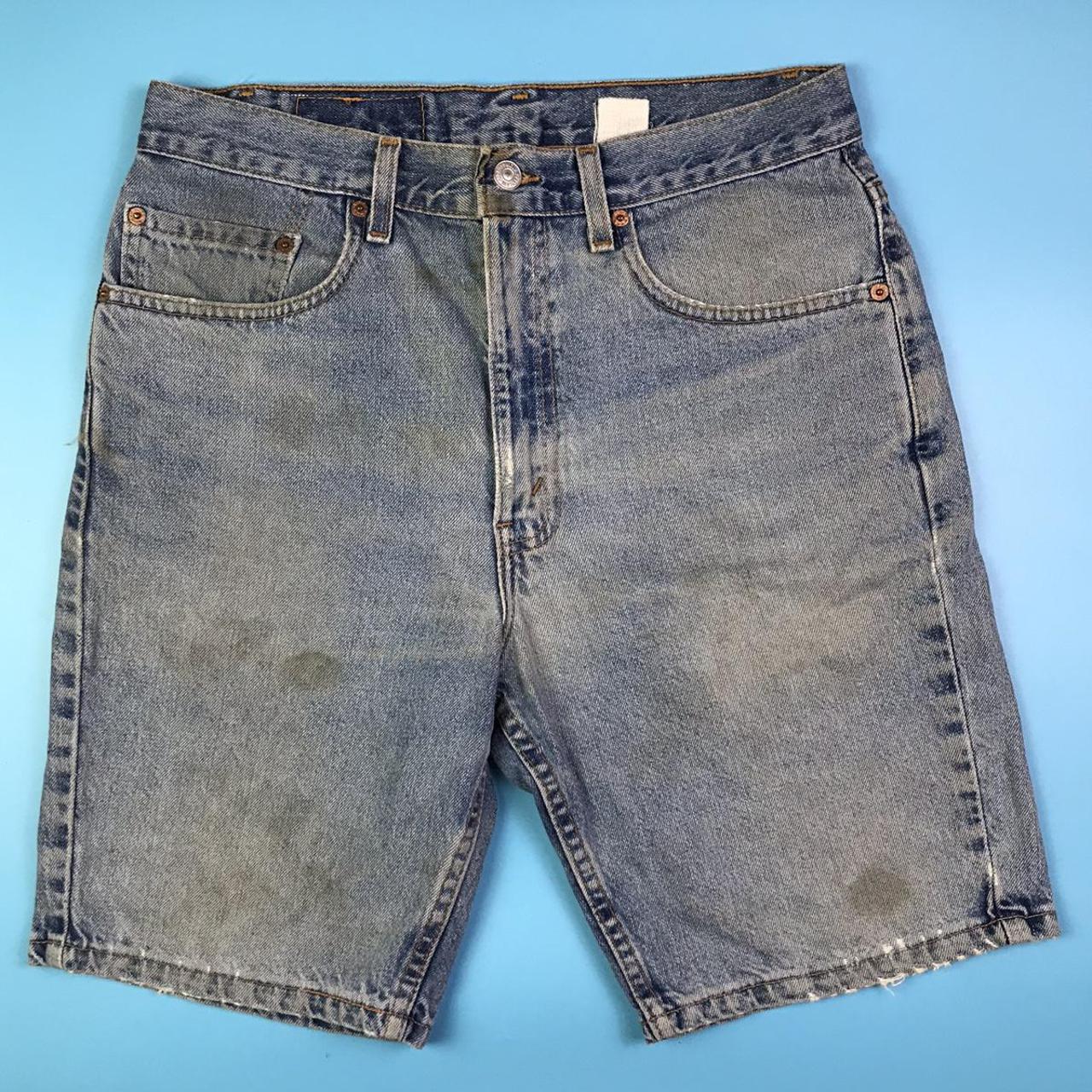 men's levi 505 jean shorts