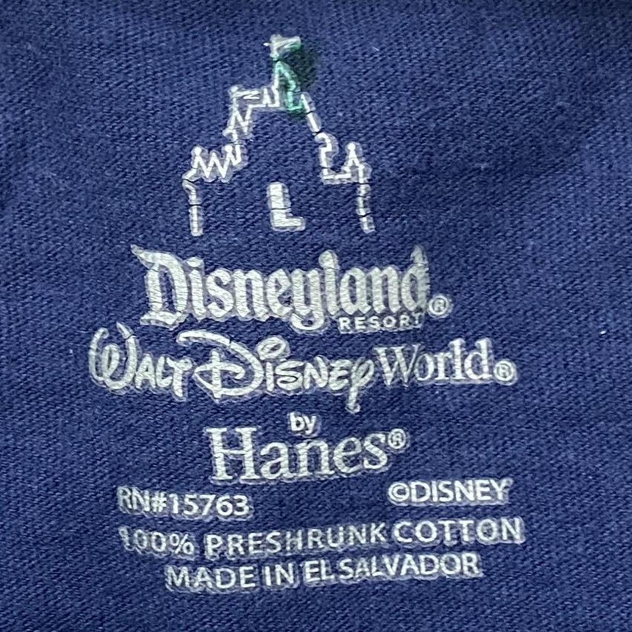 Walt Disney World Blue Super Cool Hit AOP Y2K Blue... - Depop