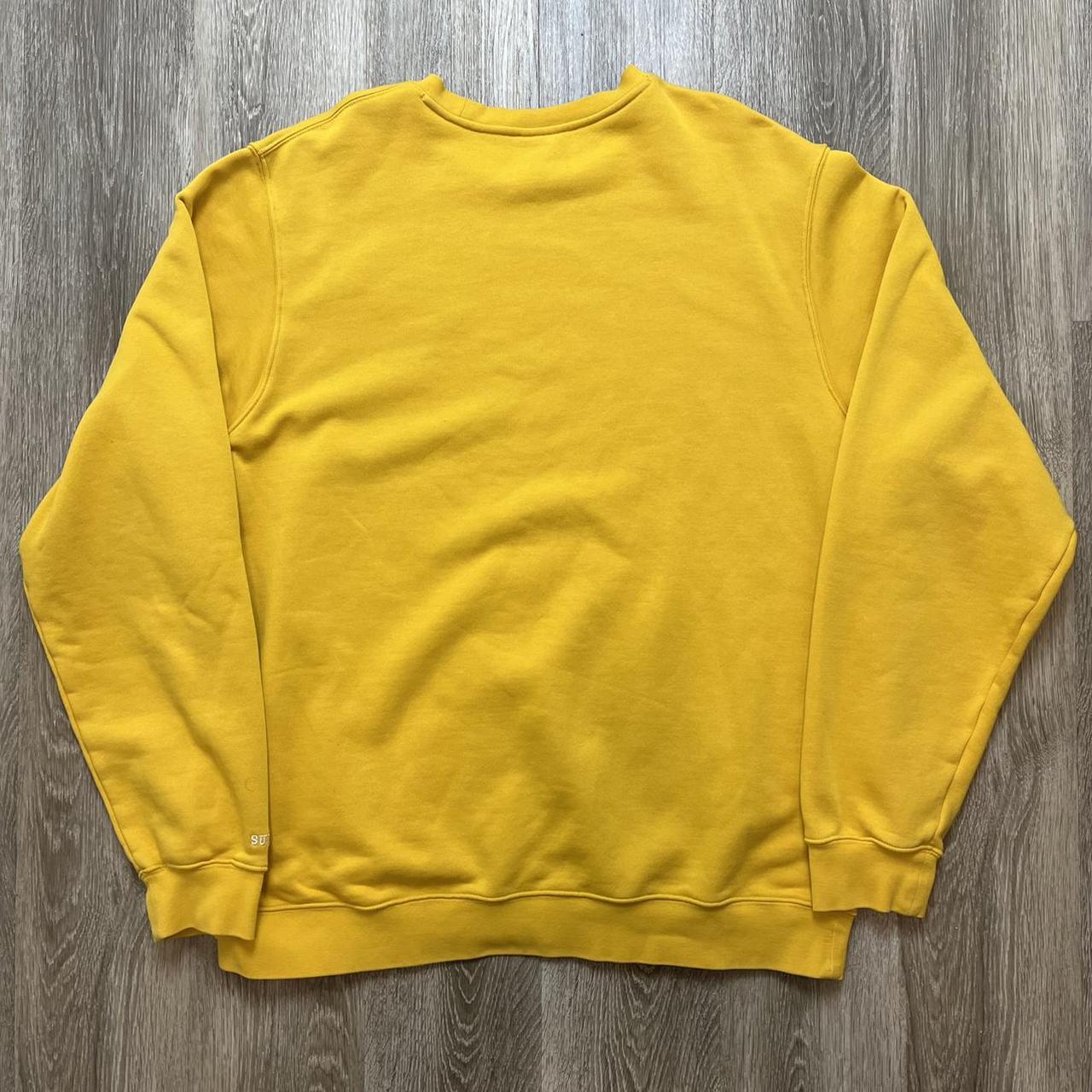 Supreme x 2024 nike crewneck mustard