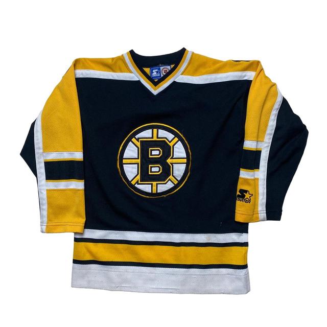 1970's Boston Bruins Hockey Jersey Size M/L Awesome - Depop